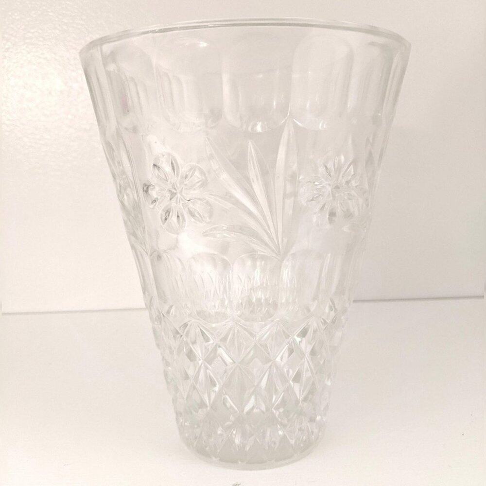 Crystal Floral Vase